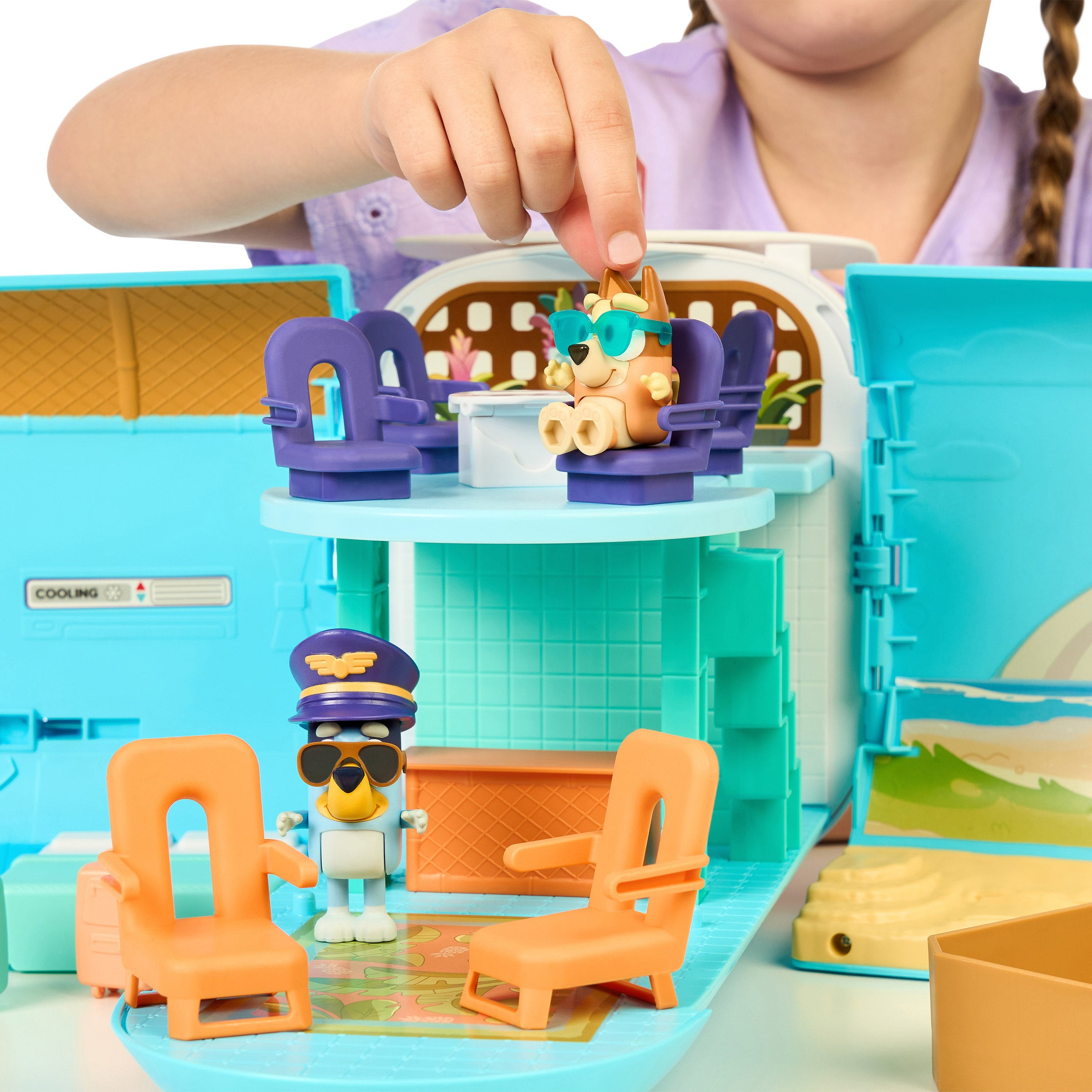 Bluey Transforming Plane 3-in-1 Mega Playset