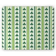 thumbnail image 1 of Floral Mouse Pad, Clovers Vertical Lines and Dots Irish Traditional Floral Pattern, Rectangle Non-Slip Rubber Mousepad, Lime Green Dark Green, by Ambesonne, 1 of 2