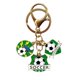 thumbnail image 2 of Llavero con colgante de fútbol | Adorno metálico para coche y recuerdo para aficionados al deporte | Regalo y recuerdo para aficionados al fútbol, 2 of 5