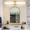 thumbnail image 2 of KAISITE Modern 1-Light Dimmable LED Bathroom Vanity Light, Waterproof Lamps for Bathroom, Acrylic Lampshade, 2 of 8