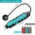 thumbnail image 2 of Ropeless Jump Rope - Rope For Mbf, Boxing - Indoor Jump Rope Cordless For Men, Women, And Kids - blue, 2 of 5