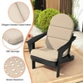 thumbnail image 3 of Pellebant Adirondack Chair Cushion, 50 x 19.6 x 2.3 inch, Thickening, Beige, 3 of 6