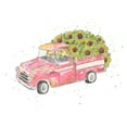 thumbnail image 3 of McGuire, Catherine 24x19 Black Modern Framed Museum Art Print Titled - Flower Truck III, 3 of 5