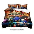 thumbnail image 5 of 135*200Two-piece Set Sonic Sonic Cartoon and Animation Sheet and Comforter Set, 5 of 5