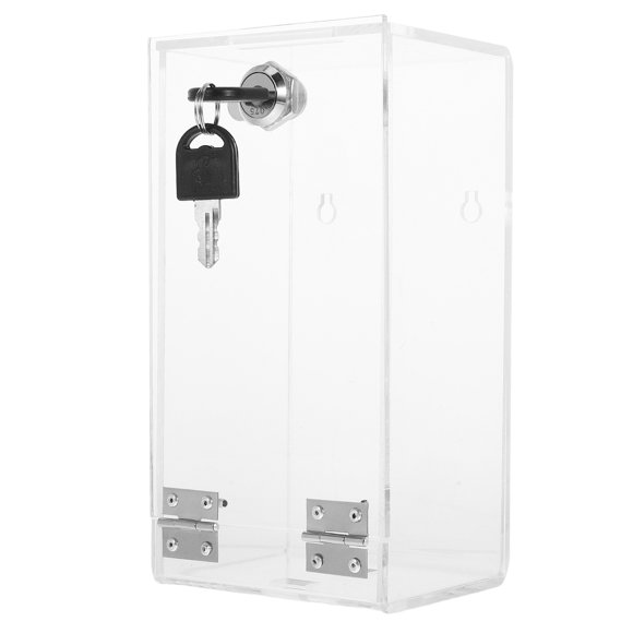 Gabinete transparente para guardar teléfonos celulares con cerradura, caja transparente para guardar celulares, organizador de teléfonos de oficina, estuche para teléfono celular.