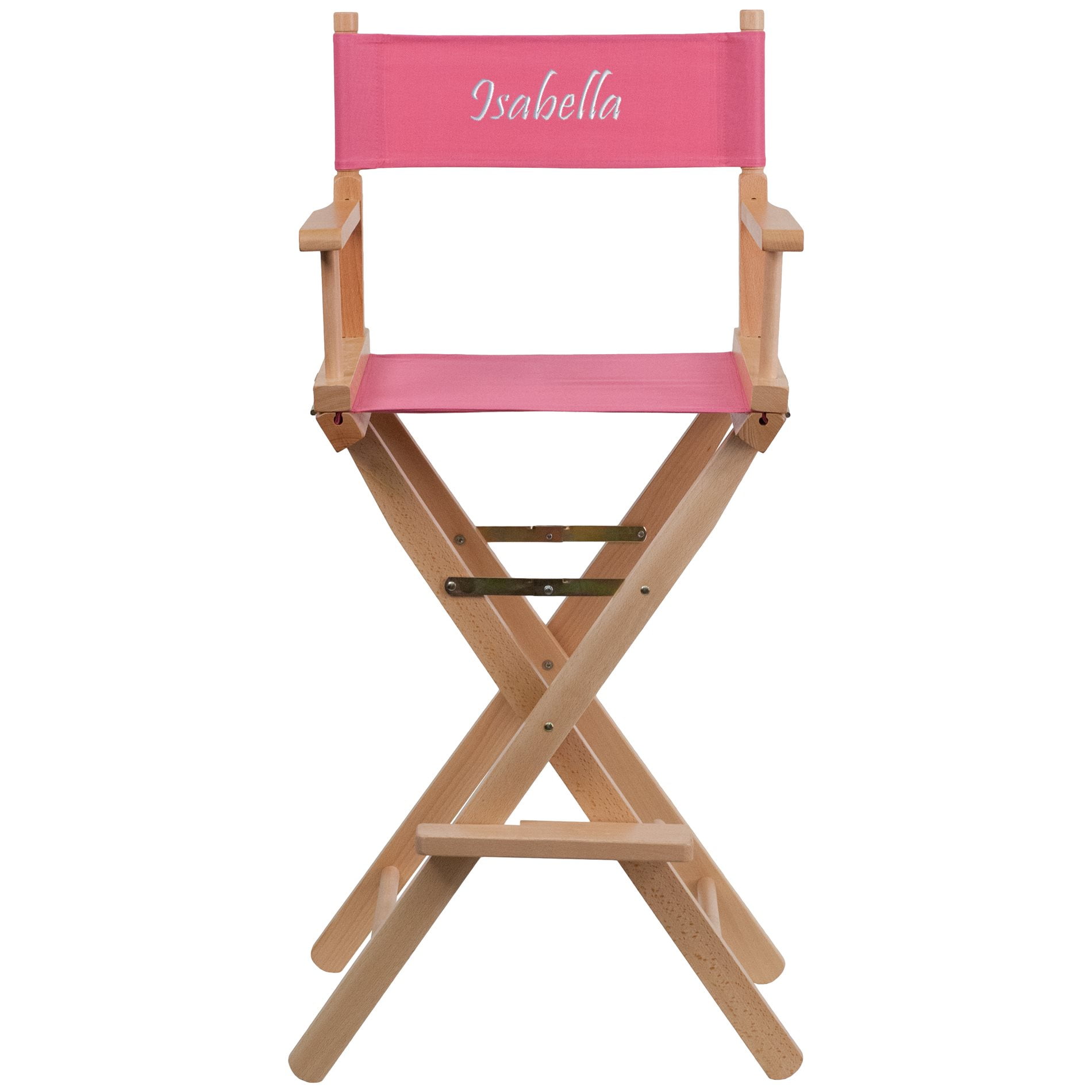 Flash Furniture Pink Directors Chairs Tall Adult Wood Directors Chairs TYD01PKEMBGG