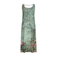 thumbnail image 5 of Midsumdr Sundresses for Women 2025 Summer Casual Flowy Loose Plus Size Dresses with Pockets Fashion Boho Floral Printed Sleeveless Round Neck Maxi Dresses, 5 of 5