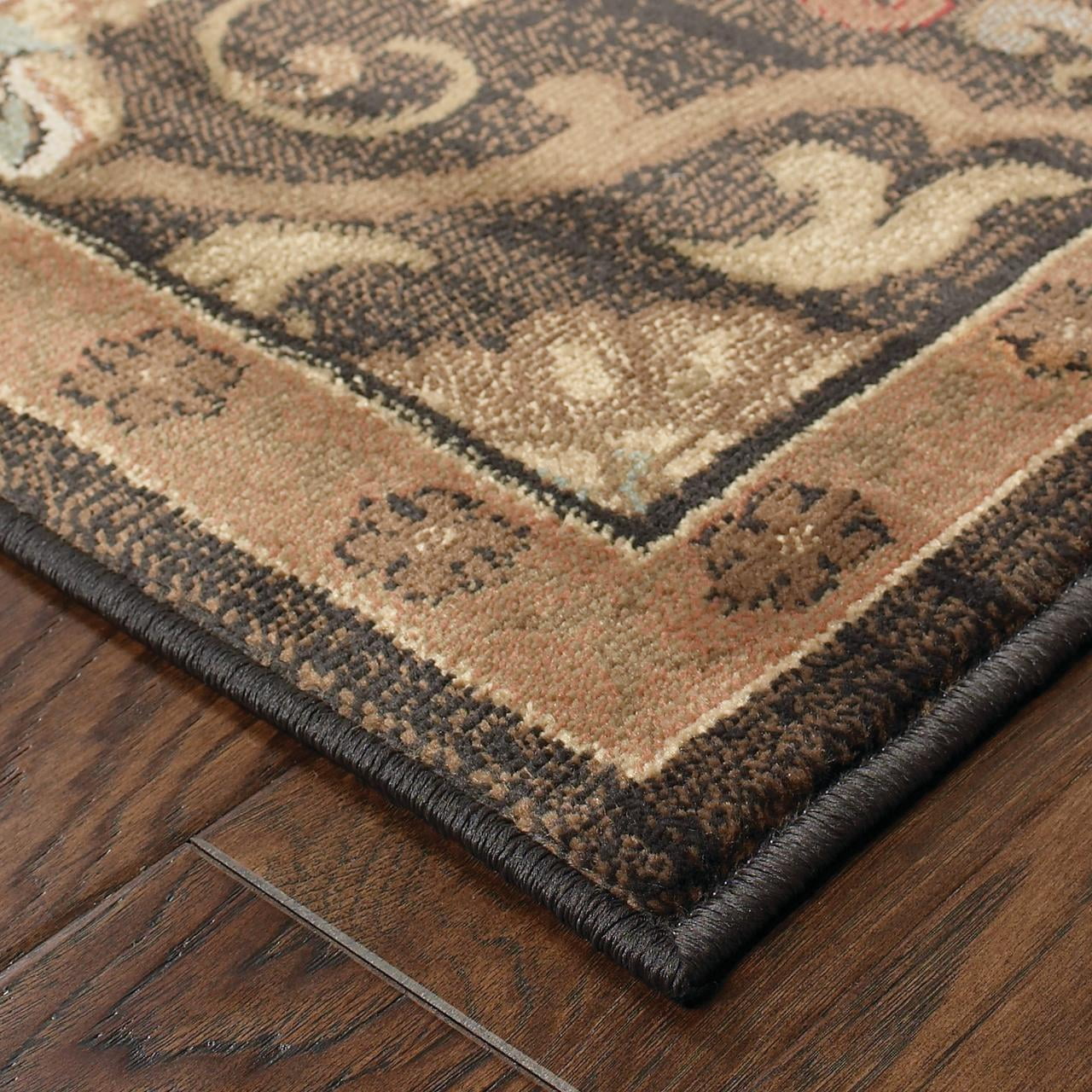 Avalon Home Hamlet Persian Transitional Area Rug, Brown