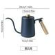 thumbnail image 2 of Naiovety Contenedor de hervidor de café Contenedor de acero inoxidable Hervidores de té Ollas de agua Juegos de servir café y té Azul Naiovety HA011194-03B, 2 of 5