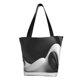 thumbnail image 1 of Easygdp Black White Fluid Sculpture Bolso de Hombro para Mujer, Bolso Bandolera y Cartera de Mano Elegante para Uso Diario, 1 of 6