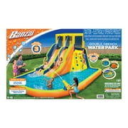 Banzai Double Drench Inflatable Water Park, 15 x115 x 84 Outdoor Splash Toy, Children 5+ Years