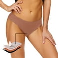 thumbnail image 2 of VISALY Period Panties Seamless Underwear Menstrual Physiological Swimming Leakproof 4 Layer Menstrual Bikini Swim Underwear Comfortable Underwear No Show Underwear Breathable Underwear Coffee 4Xl, 2 of 5
