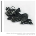 thumbnail image 3 of 1Pcs Alloy Toggle Buckle for Men's Jeans Belt with Cross Shape and Cobra Design, 3 of 8