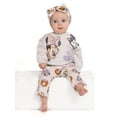 thumbnail image 6 of Character Baby Girls Long Sleeve Top, Headband & Leggings Set, 3-Piece, Sizes 0/3 Months-24 Months, 6 of 17