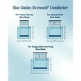 thumbnail image 4 of REST® Evercool® Cooling Comforter, King, Midnight Blue, 4 of 5
