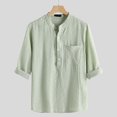 thumbnail image 2 of Ketyyh-chn99 Big and Tall Shirts for Men Golf Polo Shirts for Men Casual Blouse Polo Shirt Slim Fit Basic Shirts Green,5XL, 2 of 4