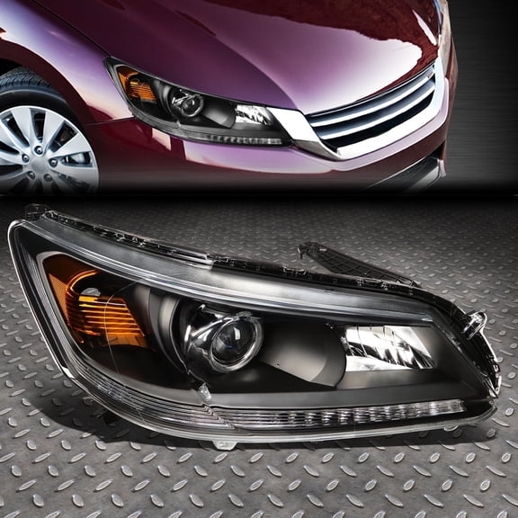 NUVISION for 13-15 Honda Accord 4Dr Passenger Right Side OE Style Projector Headlight