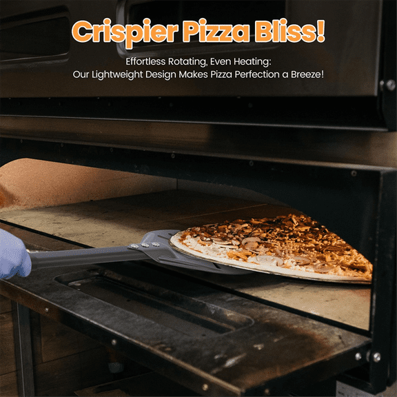 Pizza Turning Peel Pizza Turner Metal Outdoor Pizza Oven Accessories