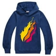 thumbnail image 1 of Kids Boys Prestonplayz Print Long Sleeve Hooded Hoodie Pullover Tops zhangyuxiang LED, 1 of 2