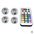 thumbnail image 4 of Rtyweth LED Car Interior Remote Decorative Ambient Light Colorful Underwater Light Adhesive Decorative Universal Light, 4 of 9