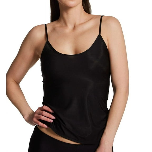Women's Only Hearts 4536 Second Skins Camisole with Adjustable Strap (Black M/L)