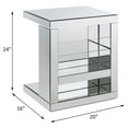 thumbnail image 5 of ACME Dominic Rectangular Accent Table in Mirrored, 5 of 5