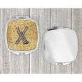 thumbnail image 4 of Letter X Musical Instrument Alphabet Compact Mirror, 4 of 4