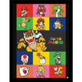 thumbnail image 1 of Super Mario Characters Framed Print, 1 of 2