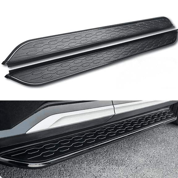 2 pcs fit for Acura MDX 2023-2025 Running Board Aluminium Side Step Nerf bar (with Brackets) all black