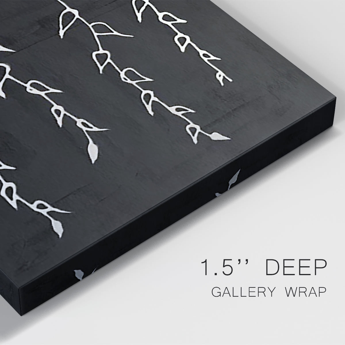 Ivory Vines II Premium Gallery Wrapped Canvas - Ready to Hang