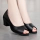 thumbnail image 5 of Zapatos de mujer Casual Slip-on Moda Resistente al desgaste Antideslizante Grueso Tacón medio Peep Toe Sandalias Wmkox8yii nm656, 5 of 9