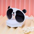 thumbnail image 3 of Gafas de sol de dibujos animados para niños y niñas, lentes polarizadas con forma de Panda, protección UV, juguetes de regalo de cumpleaños, 3 of 5