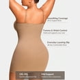 thumbnail image 3 of Plus Size Shapewear Slip for Women Tummy Control Dress Slip for Under Dress Seamless Body Shaper, 3 of 5