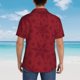 thumbnail image 4 of Balery Christmas Red Snowflakes Camisas hawaianas de manga corta para hombre, camisas playeras de corte holgado, camisas de vacaciones con botones,3X-Large, 4 of 7