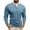 v#181BU2743, variant on Rggeeun Men'S Tee Solid Color Long Sleeve Crew Neck Henley Buttons Knit Soft Fabric For Everyday Wear Lightweight Tee,Beige,L