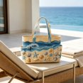 thumbnail image 4 of Quilted Tote Bag,Multi-Pocket Shoulder Bag Large Capacity Handbag for Women,Beach Shopping Bag for Travel and Daily Outings, 4 of 6