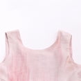 thumbnail image 5 of Summer Sleeveless Dresses Girls Cotton Flare Swing Long Tank Sundress Beach Vacation Casual Kids Cute Outfits Pink, 6 Years, 5 of 7
