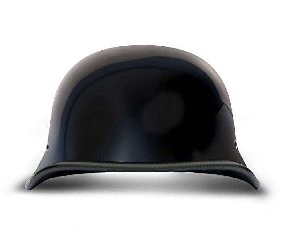 Daytona German Novelty Big German Dull Gloss Black Motorcycle Helmets