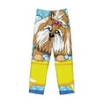 thumbnail image 4 of Easygdp Dog Takes a Bath in the Bathtub Men's Pajama Pant, Sleep Elastic Waistband Lounge Pants - Medium, 4 of 9