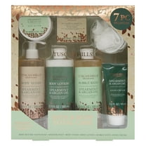 Tuscan Hills Bath and Body Set, Spearmint & Argan Oil Scent, 7 Piece
