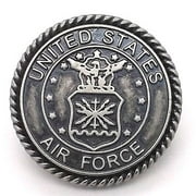 Air Force Antique Nickel Concho Snap Cap Set 1" 1265-31