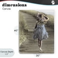 thumbnail image 4 of Stupell Industries Coastal Girl With Sun Hat Walking Canvas Art, 30 x 40, by Kendra Dew, 4 of 8