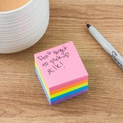 Pen + Gear Sticky Notes Cube 2 x 2, 400 Sheets Total, 1 Cube