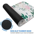 thumbnail image 6 of Pink and White Roses Mouse Pads Pad Mouse Waterproof Washable for Office Home Work Gaming Gifts Tables Mousepads Rubber Base Mousepad with Stitched Edges 35.4x15.7inches, 6 of 7