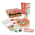 thumbnail image 2 of Melissa & Doug Wooden and Felt Pizza Play Set, 41 Pieces, Toddler Toys, 2 of 9