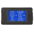 thumbnail image 1 of AC Multifunction Digital Meter, High Accuracy KWh Tester, Convenient To Carry Outdoor For Recording Studio Home Audio Daily Life, 1 of 8