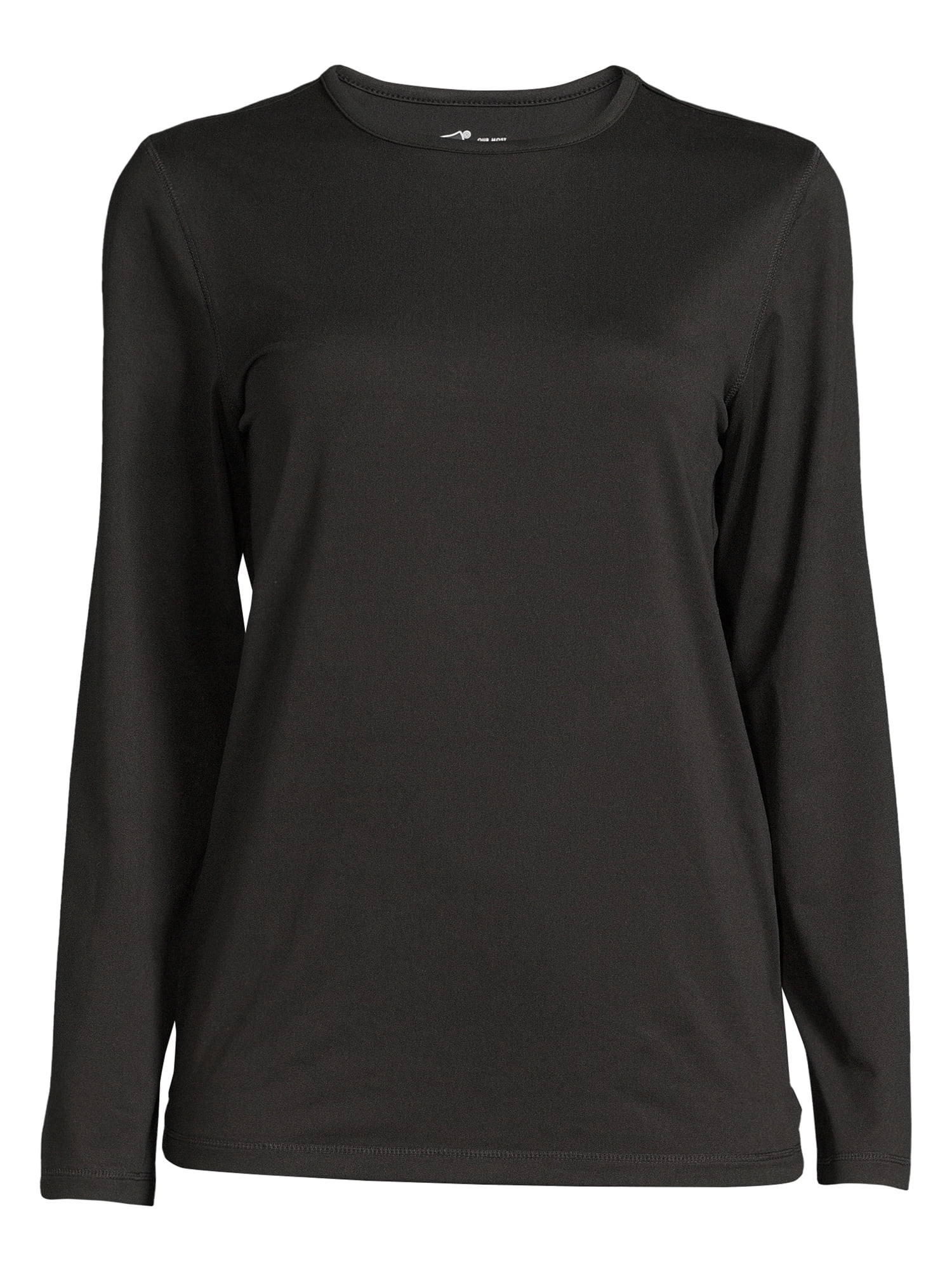Hanes Women's Brushed Classic Thermal Crewneck