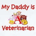 thumbnail image 2 of CafePress - My Daddy Is A Vet Infant Bodysuit - Baby Light Bodysuit, Size Newborn - 24 Months, 2 of 4