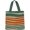 Light Blue, variant on Kukuzhu Crochet Tote Bag for Women Small Cute Stripe Knitted Bag Colorful Pouch Aesthetic Knit Purse Hand Shoulder Bag