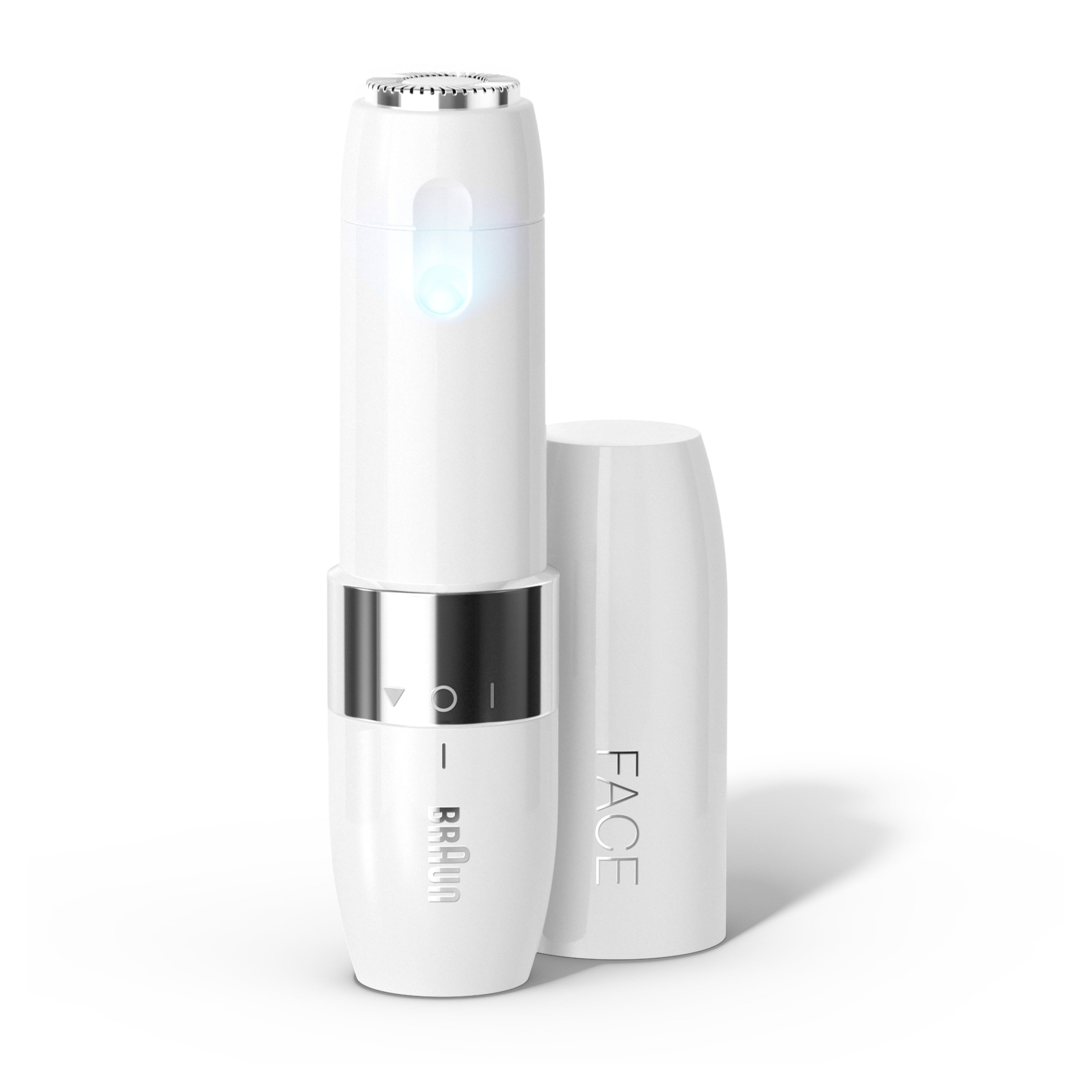 Braun Mini Hair Removal, Electric Facial Hair Removal for Women, Quick & Gentle, Finishing Touch for Upper Lips, Chin & Cheeks, for Easier Makeup Application, Ideal for On-the-Go, with Smartlight